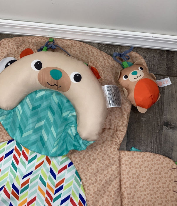 secondhand Bright Starts Tummy Time Prop & Play Mat, Bear