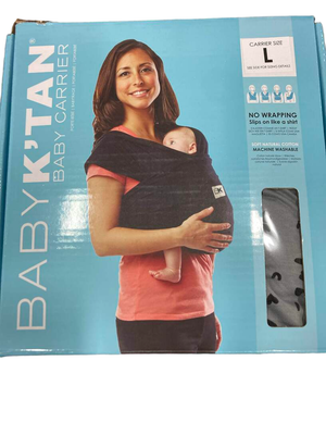 Baby K’tan Print Baby Carrier - Sweetheart Black