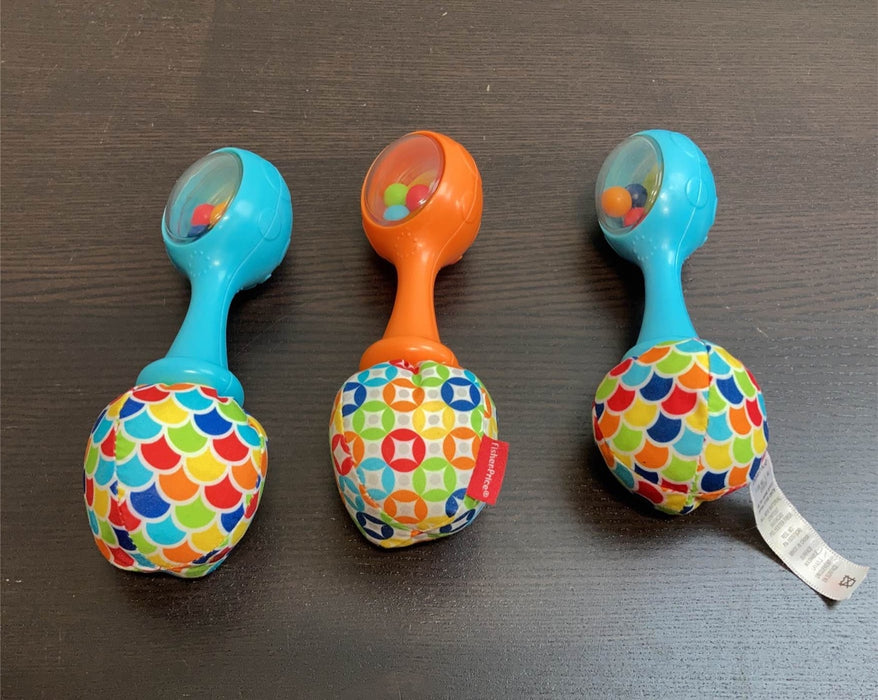 secondhand Fisher Price Rattle 'n Rock Maracas