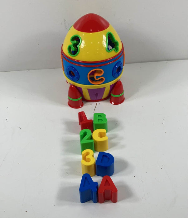 used The Learning Journey Rocket Shape Sorter