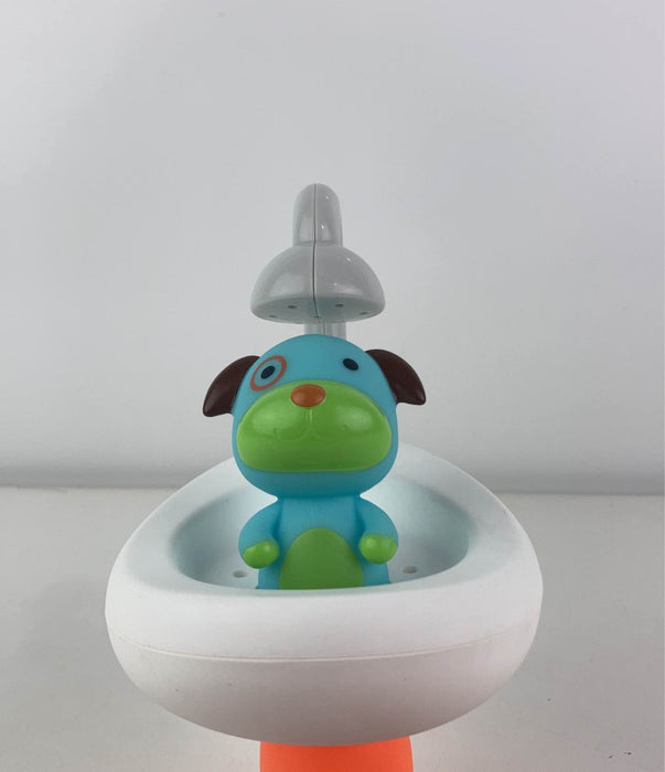 secondhand Skip Hop Zoo Bath Squeeze and Shower Dog