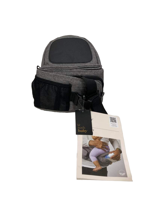 Shop TushBaby Hip Baby Carrier, Charcoal at GoodBuy Gear
