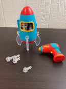 used Educational Insights Design & Drill Bolt Buddies Rocket