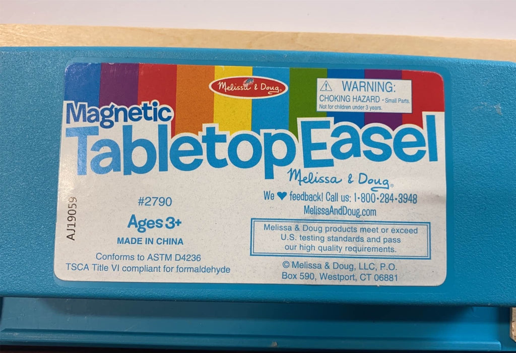 Melissa & Doug Deluxe Double-Sided Tabletop Easel
