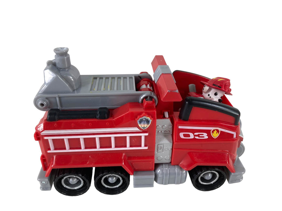 used PAW Patrol Fire Engine With Marshall Toy