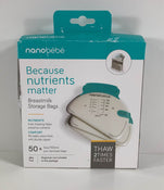 Shop Nanobébé Breastmilk Storage Bags 50-Pack at GoodBuy Gear