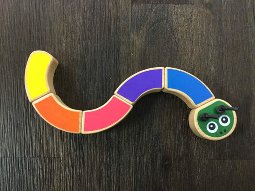 used Melissa & Doug Caterpillar Grasping Toy