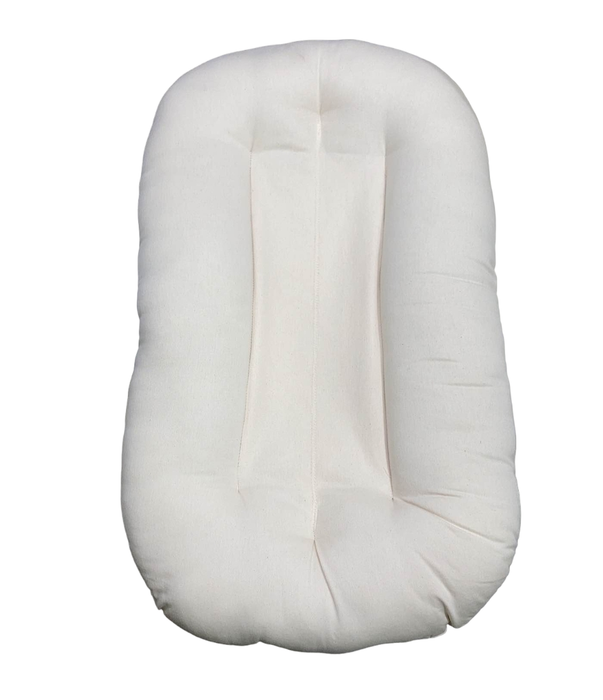 used Snuggle Me Organic Sensory Infant Lounger, Natural