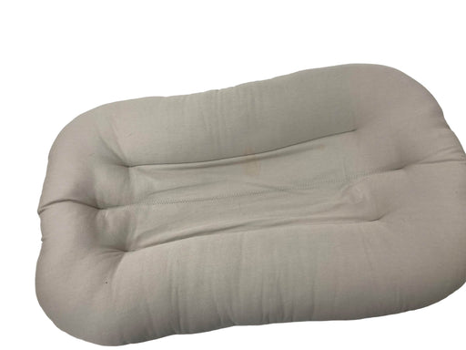 used Snuggle Me Organic Sensory Infant Lounger with Cover, Gum Drop