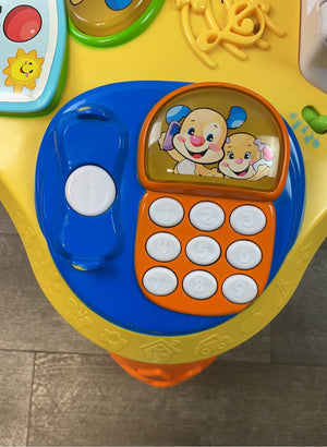 Fisher price laugh hotsell and learn puppy table