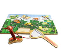 secondhand Melissa & Doug Bug Catching Magnetic Puzzle Game