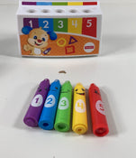 secondhand Fisher Price Laugh & Learn Colorful Mood Crayons