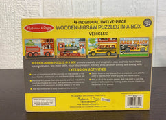 secondhand Melissa & Doug Jigsaw Puzzles In A Box