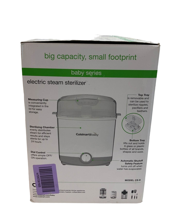 secondhand Cuisinart Baby CS-6 Baby Bottle Sterilizer