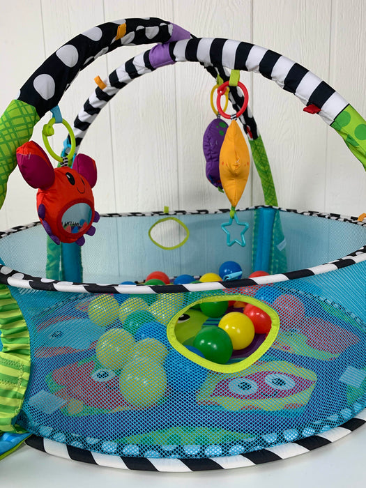 secondhand Infantino Grow-with-me Activity Gym and Ball Pit