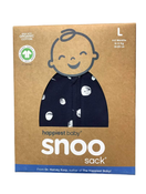 used Happiest Baby SNOO Sack, Large (18-25 lbs), Midnight Navy Planets