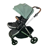 used Mockingbird Single Stroller, Sage, Watercolor Drops, Silver With Penny Leather, 2023