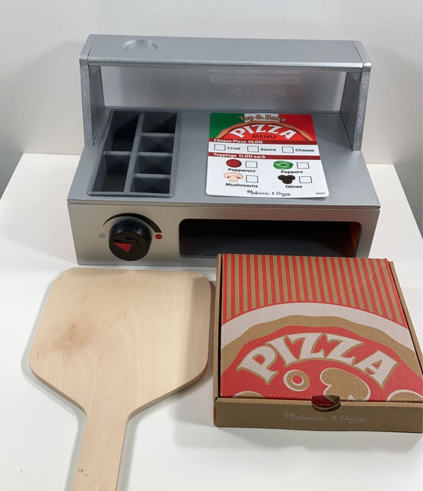 secondhand Melissa & Doug Top & Bake Pizza Counter