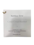 secondhand Bamboo Little Cozy Cloud Blanket, Gray