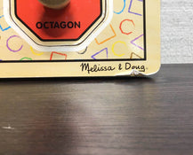 secondhand Melissa & Doug Jumbo Knob Puzzle