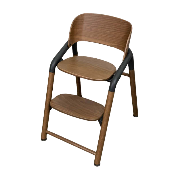 Shop Bugaboo Giraffe High Chair, w/ Grey Baby Set, Warm Wood/Grey at GoodBuy Gear