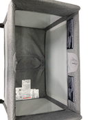 secondhand Bugaboo Stardust Playard, Grey Melange