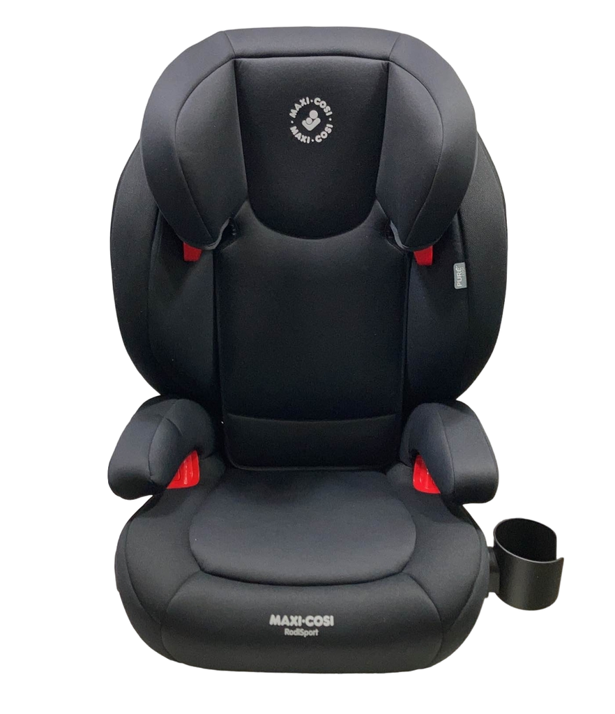 MaxiCosi RodiSport Booster Car Seat, Midnight Black, 2022