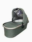 Shop UPPAbaby V2 Bassinet, Emmett(Green Melange) at GoodBuy Gear