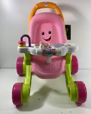 Fisher price stroll sale and learn walker