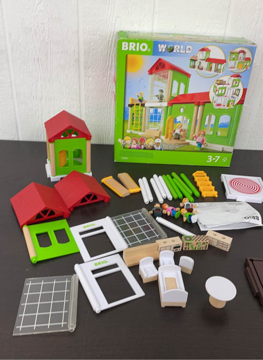 secondhand Brio Village Family House Playset