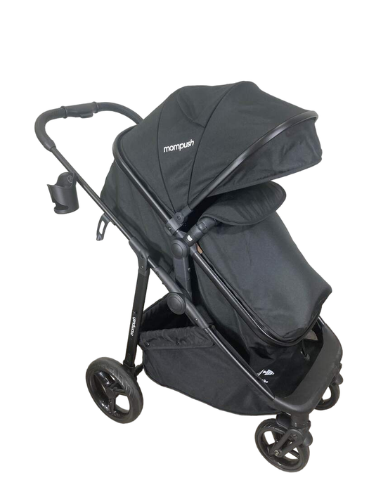 used Mompush Wiz Stroller, 2022, Black