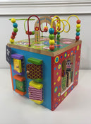 used ALEX Toys Discover My Busy Town Wooden Activity Cube