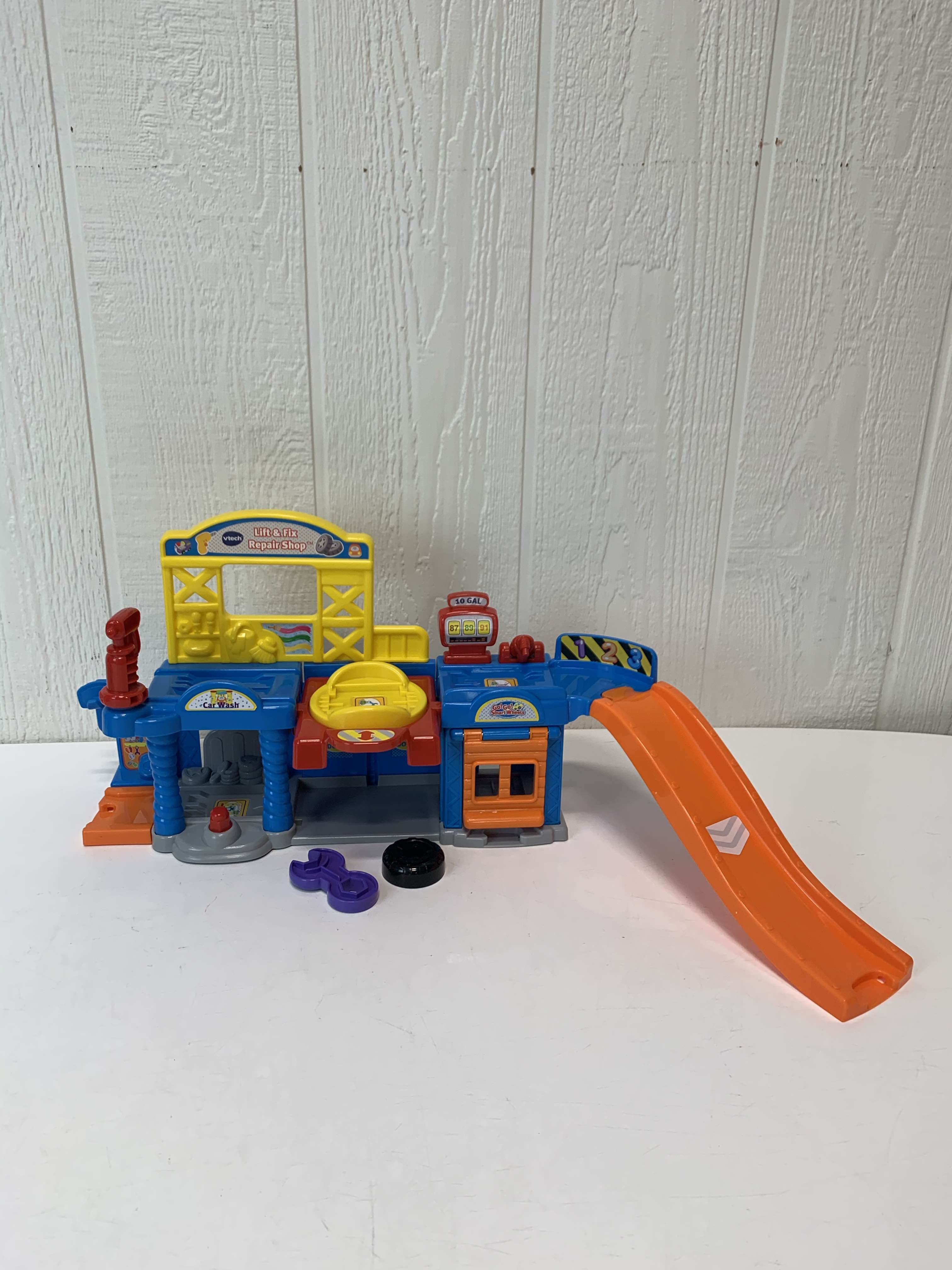 Vtech go go smart wheels lift best sale & fix repair shop