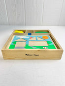 secondhand Melissa & Doug Pattern Blocks And Boards