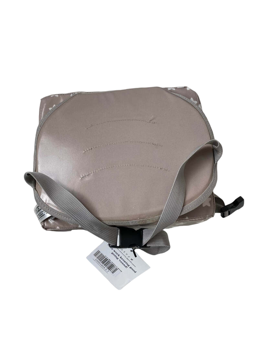 used Baby To Love Easy Up Booster Seat, White Stars