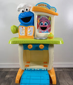 secondhand Playskool Sesame Street Come 'N Play Cookie Monster Kitchen Café Playset