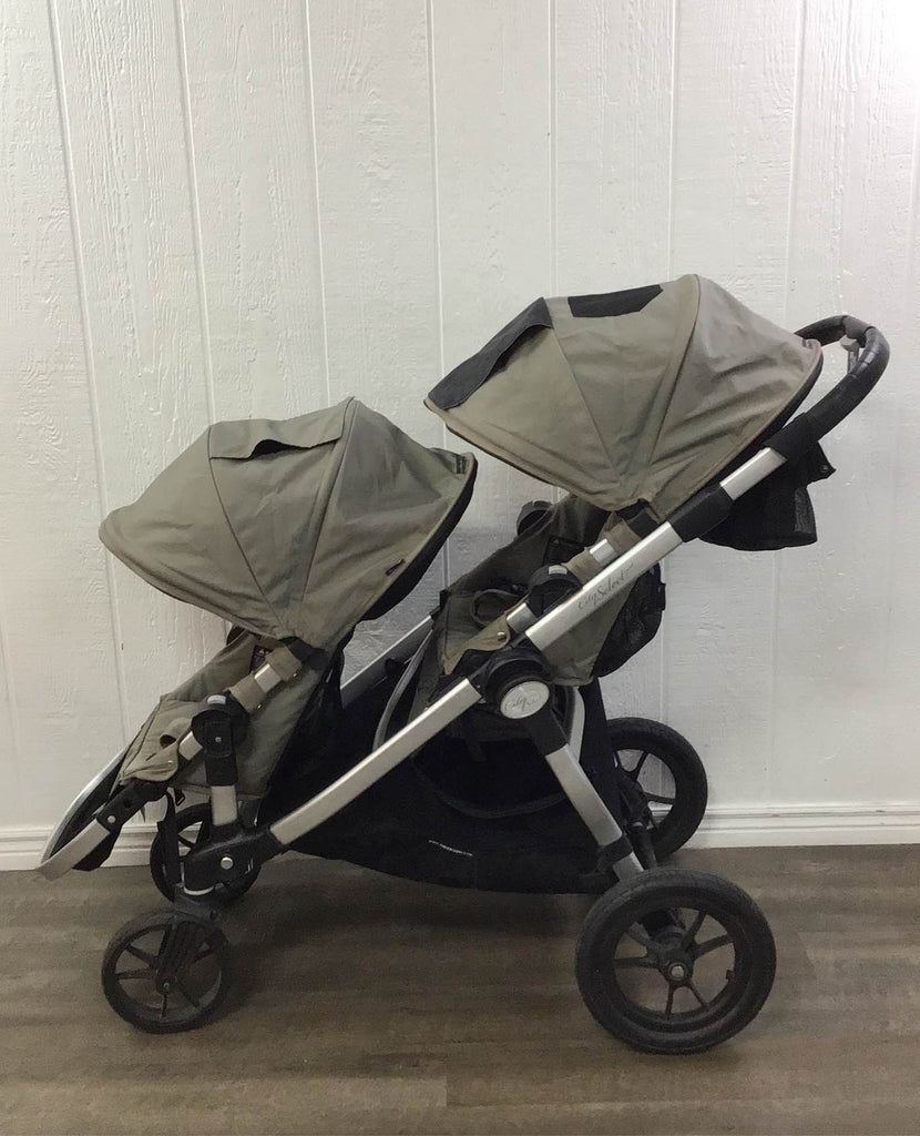 Baby Jogger City Select Double Stroller, 2012, Quartz