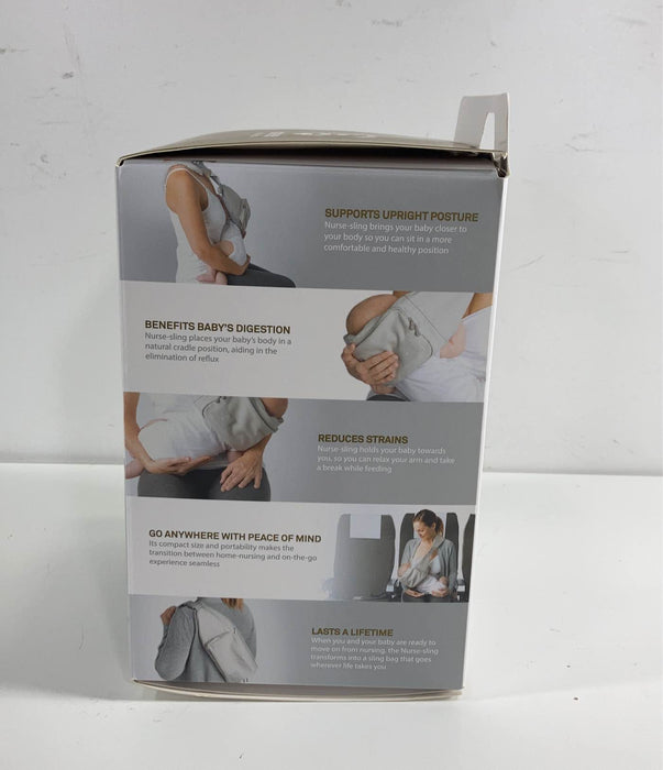 Shop Humble-bee Nurse-Sling Ergonomic Nursing Pillow, Gray at GoodBuy Gear