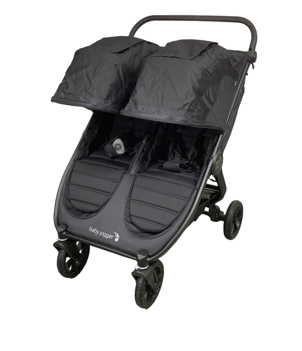 used Baby Jogger City Mini GT2 Double Stroller, 2022, Jet