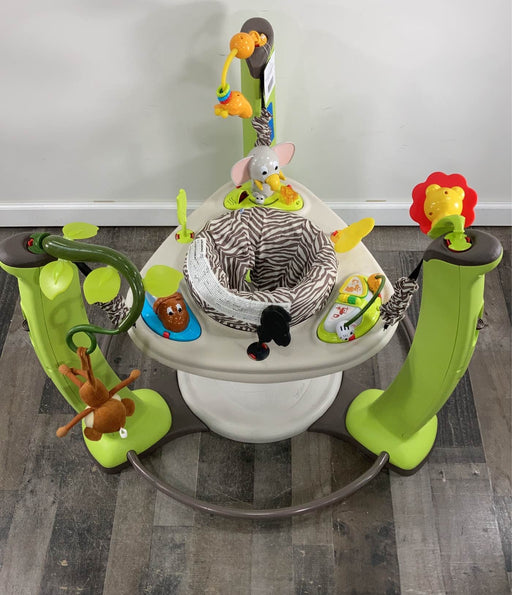 secondhand Evenflo ExerSaucer Jump And Learn Activity Center, Jungle Quest