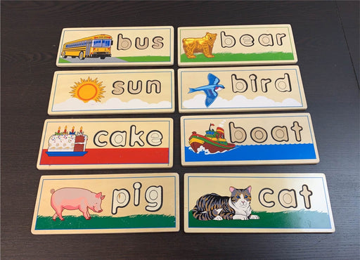 secondhand Melissa & Doug See & Spell Wooden Educational Board