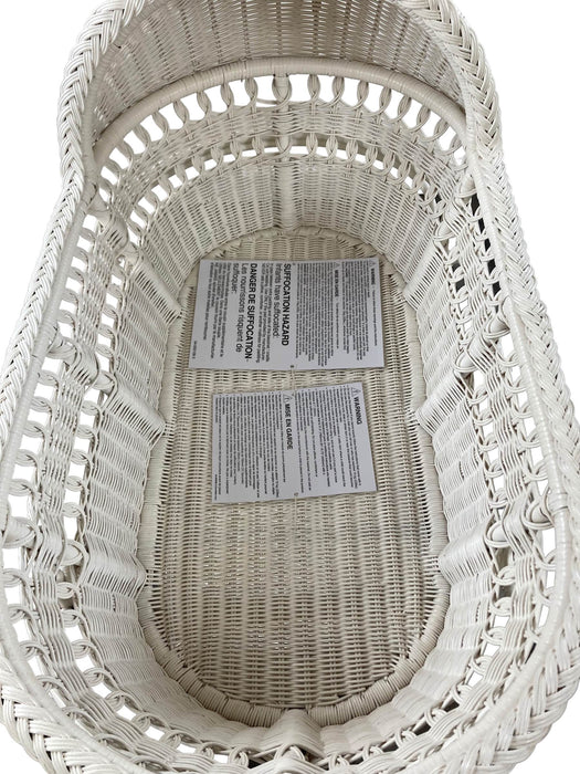 used Pottery Barn Kids Wicker Bassinet