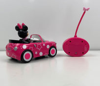 secondhand Disney Junior Minnie Mouse Roadster Remote Control Car