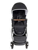 secondhand Mockingbird Single to Double Stroller, 2023, Silver with Penny Leather, Watercolor Drops, Black