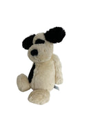 secondhand Jellycat Bashful Black & Cream Puppy