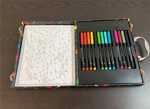 used Crayola Edge Markers, with Coloring Sheets