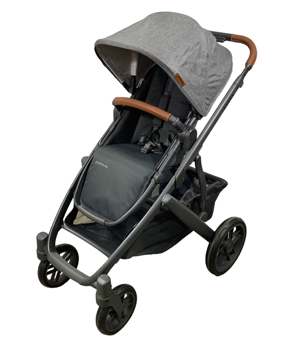 secondhand UPPAbaby VISTA V2 Stroller, 2022, Greyson (Charcoal Melange)