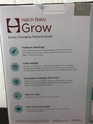 Hatch Second Generation Grow Smart Changing Pad and Scale (White)