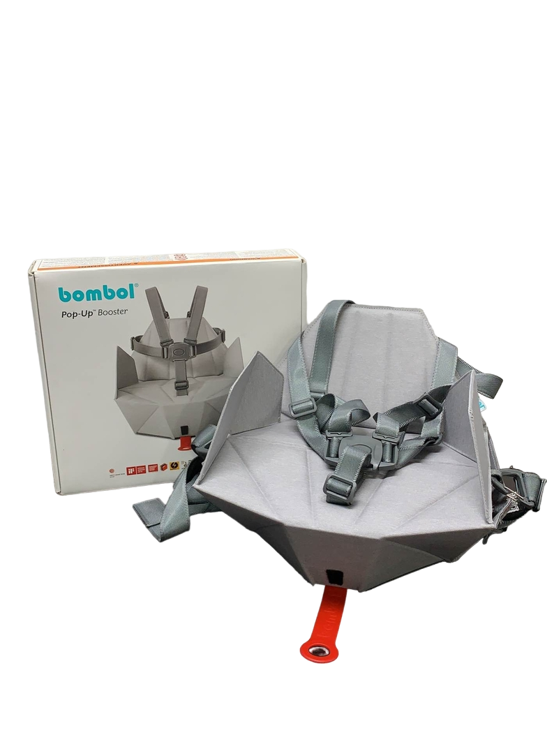 Bombol Pop-Up Booster, Pebble Grey