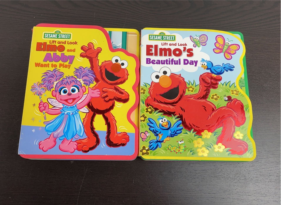 used BUNDLE Sesame Street, Lift & Look Books